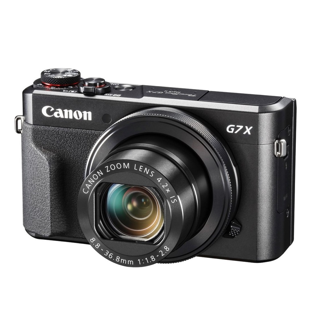 Canon - PowerShot G7 X Mark II 20.1-Megapixel Digital Video Camera - Black